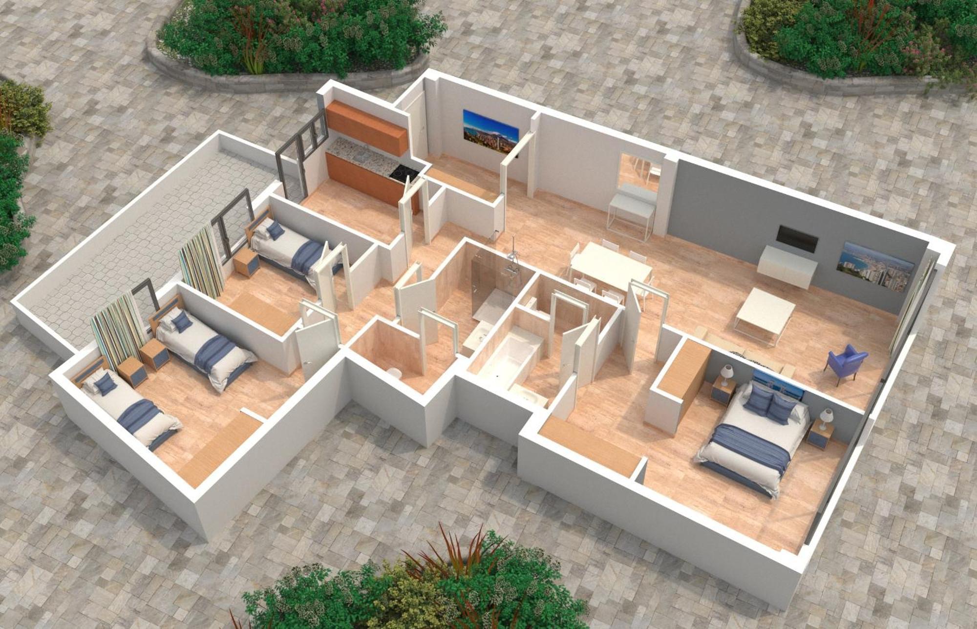 Apartamentos Magic Atrium Plaza Benidorm Bagian luar foto
